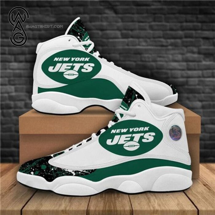 Nfl New York Jets Air Jordan 13 Shoes