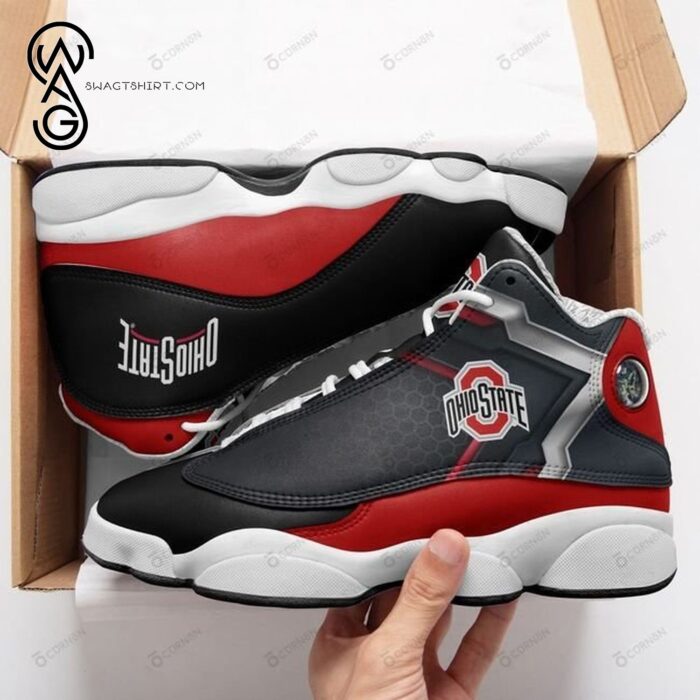 Nfl Ohio State Buckeyes Air Jordan 13 Shoes