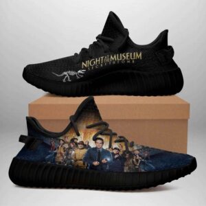 Night At The Museum Black Edition Yeezy Boost Shoes Sport Sneakers Yeezy Shoes