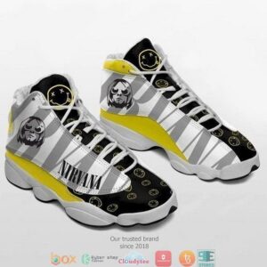 Nirvana Band Air Jordan 13 Sneaker Shoes