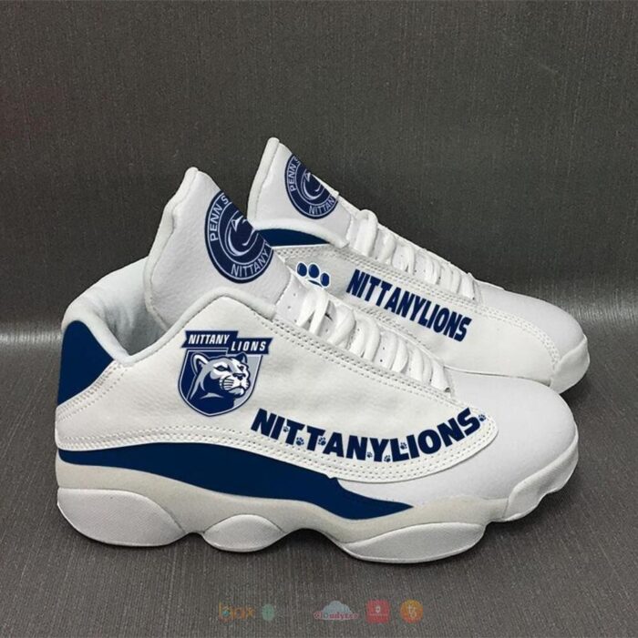 Nittany Lions White Air Jordan 13 Shoes