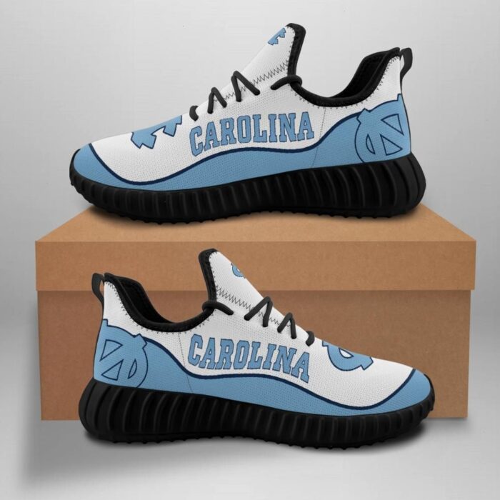 North Carolina Tar Heels Custom Shoes Sport Sneakers North Carolina Tar Heels Yeezy Boost