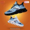 North Carolina Tar Heels NCAA Blue Color Max Soul Shoes