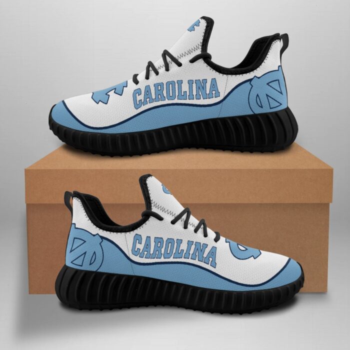 North Carolina Tar Heels Sneakers Big Logo Yeezy Shoes