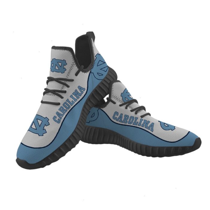 North Carolina Tar Heels Sneakers Big Logo Yeezy Shoes