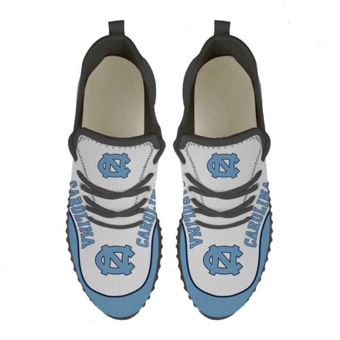 North Carolina Tar Heels Sneakers Big Logo Yeezy Shoes