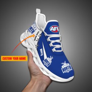 North Melbourne Kangaroos Personalized AFL Max Soul Shoes