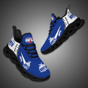 North Melbourne Kangaroos Personalized AFL Max Soul Shoes