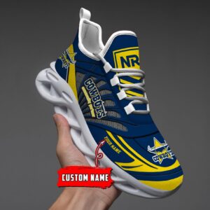 North Queensland Cowboys Custom Name NRL Max Soul Shoes