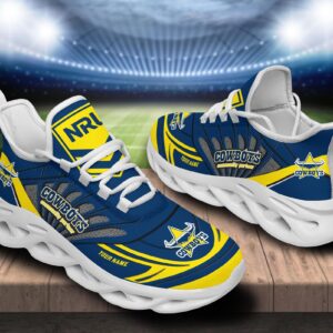 North Queensland Cowboys Custom Name NRL Max Soul Shoes