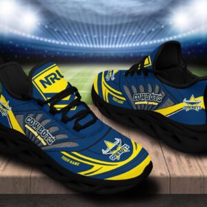 North Queensland Cowboys Custom Name NRL Max Soul Shoes