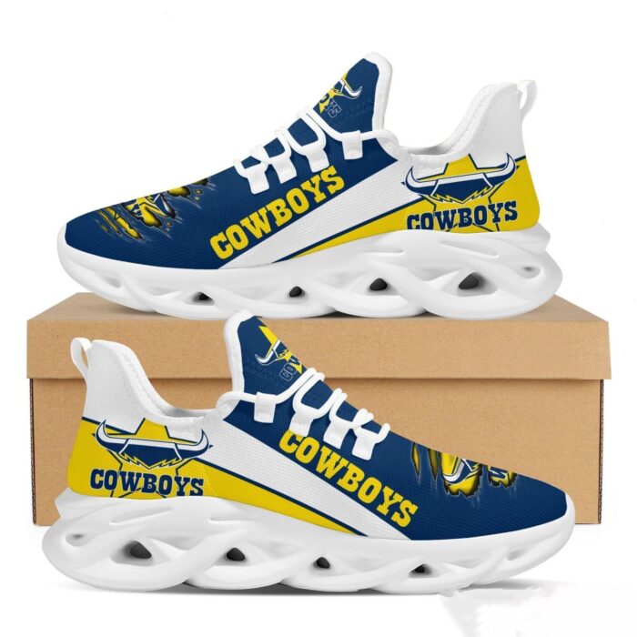 North Queensland Cowboys White Shoes Max Soul MC