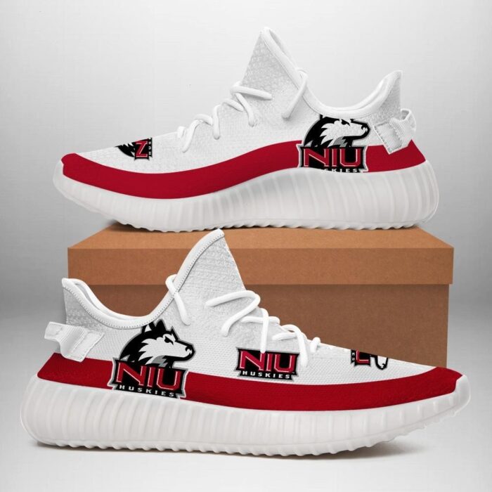 Northern Illinois Huskies Unisex Sneaker Football Custom Shoes Northern Illinois Huskies Yeezy Boost