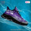 Northwestern Wildcats NCAA Violet Mix Grey Color Max Soul Shoes