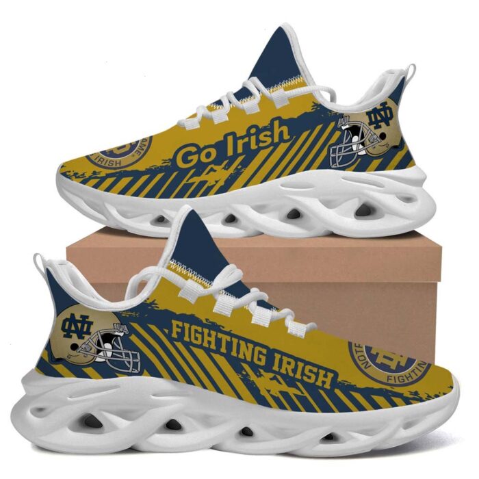 Notre Dame Fighting Irish American Max Soul Sneaker Running Sport Shoes