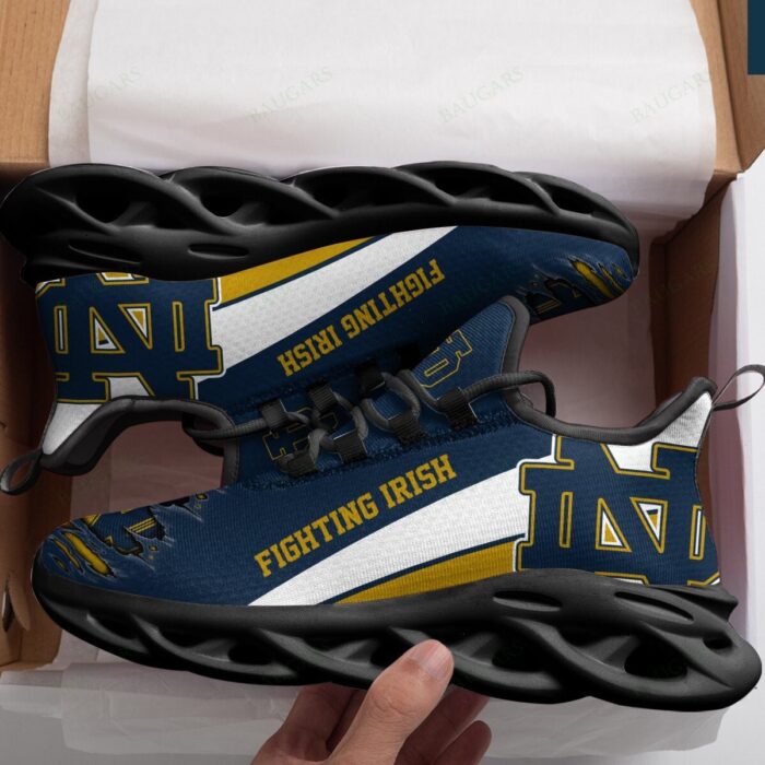 Notre Dame Fighting Irish Black Max Soul Shoes