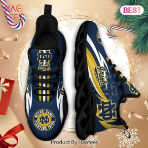 Notre Dame Fighting Irish NCAA Gold Mix Blue Max Soul Shoes