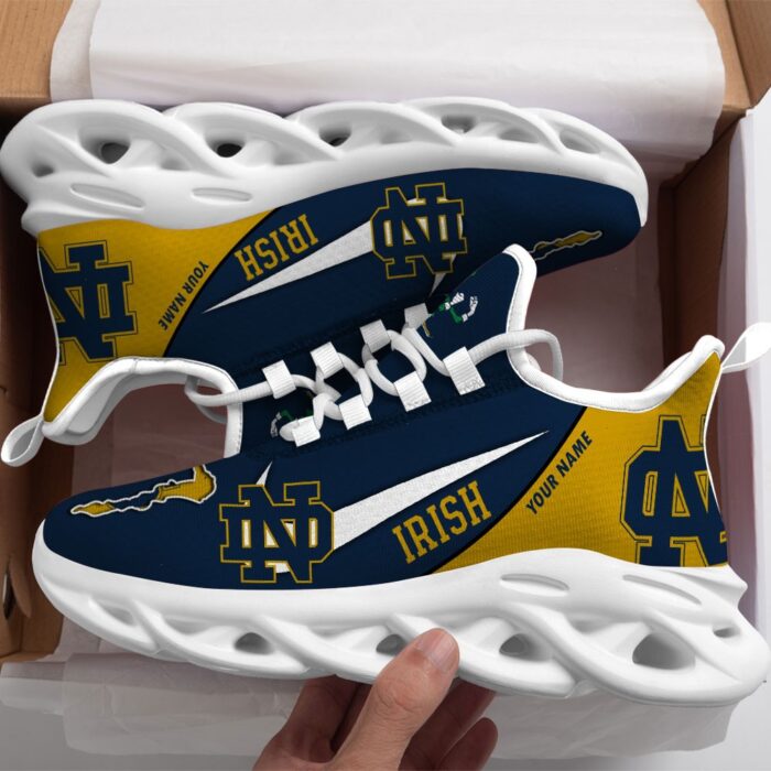 Notre Dame Personalized Luxury NCAA Max Soul Shoes