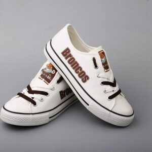 Novelty Design Brookhaven Broncos Shoes Low Top Canvas Shoes