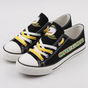 Novelty Design Oregon Ducks Shoes Low top Canvas Shoes