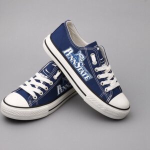 Novelty Design Penn State Shoes Low Top Canvas Shoes