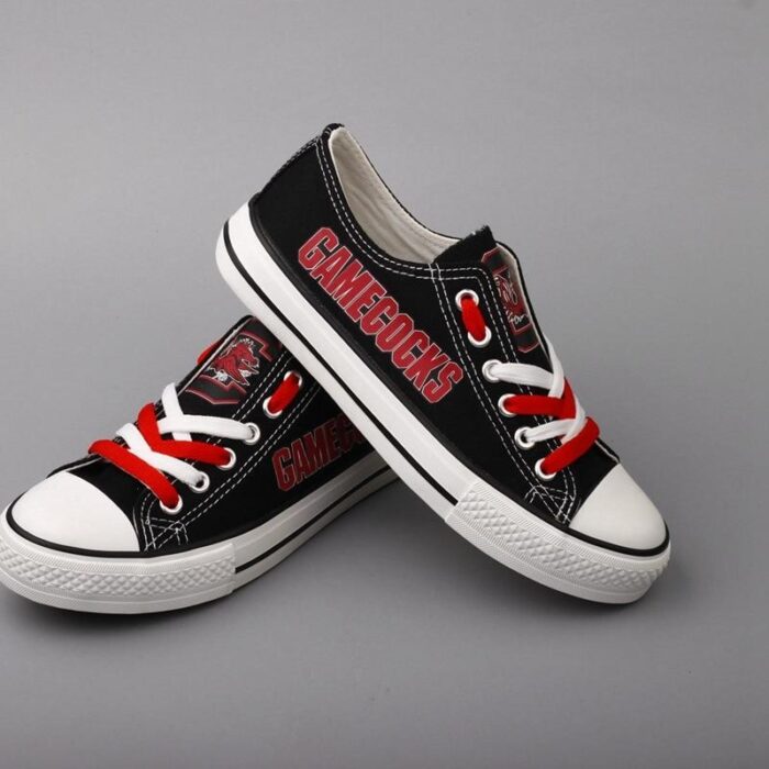 Novelty Design South Carolina Gamecocks Shoes Low Top Canvas Shoes