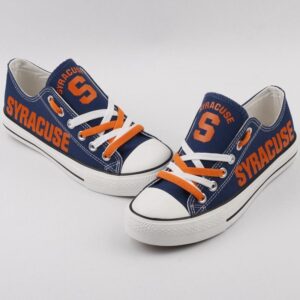 Novelty Design Syracuse Orange Shoes Low Top Canvas Shoes