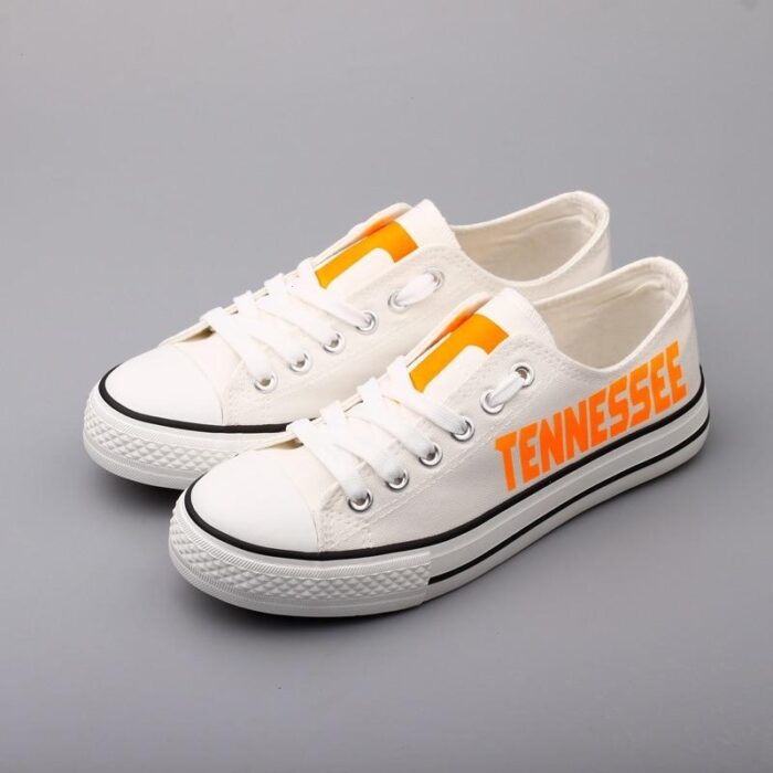 Novelty Design Tennessee Volunteers Shoes Low Top Canvas Shoes