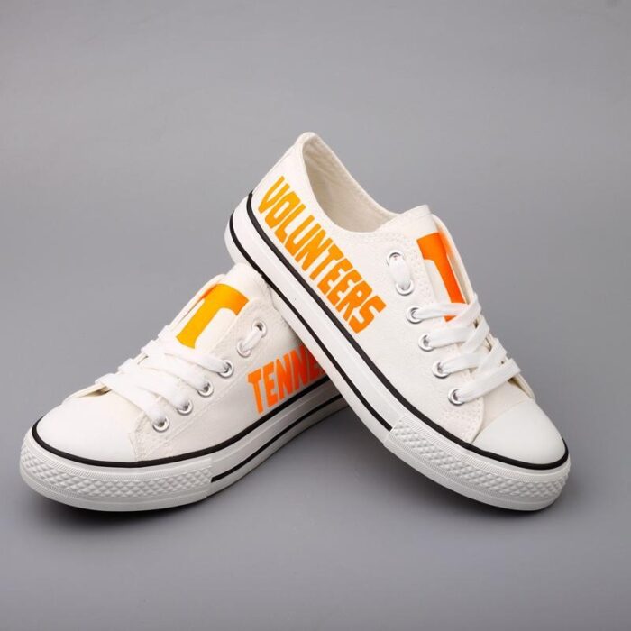 Novelty Design Tennessee Volunteers Shoes Low Top Canvas Shoes