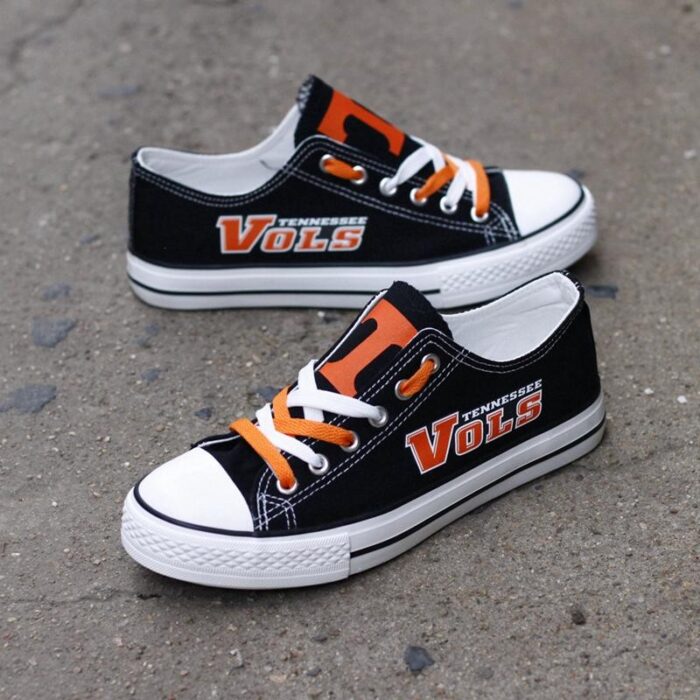 Novelty Design Tennessee Volunteers Shoes Low Top Canvas Shoes