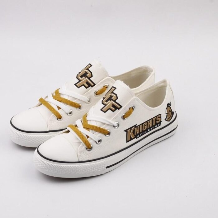 Novelty Design UCF Knights Shoes Low Top Canvas Shoes