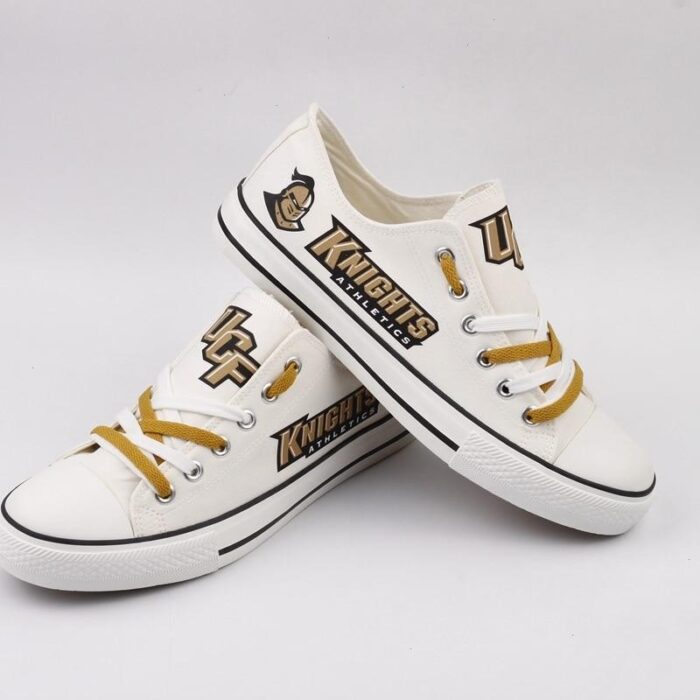 Novelty Design UCF Knights Shoes Low Top Canvas Shoes