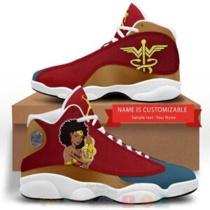 Nurse Wonder Woman Custom Name Air Jordan 13 Shoes