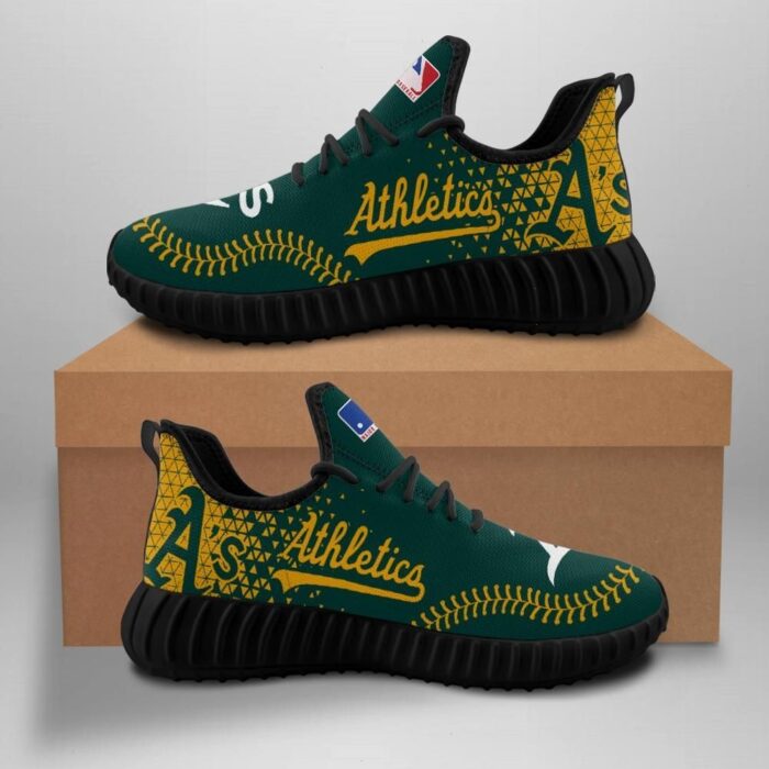 Oakland Athletics Custom Shoes Sport Sneakers Baseball Yeezy Boost Yeezy Shoes