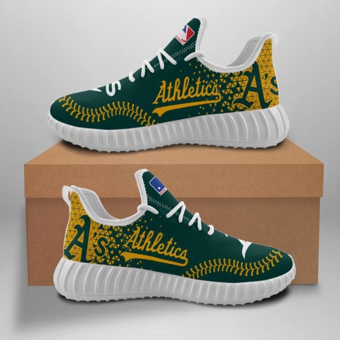 Oakland Athletics Unisex Sneakers New Sneakers Custom Shoes Baseball Yeezy Boost