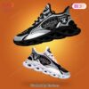 Oakland Raiders NFL Grey Black Color Max Soul Shoes