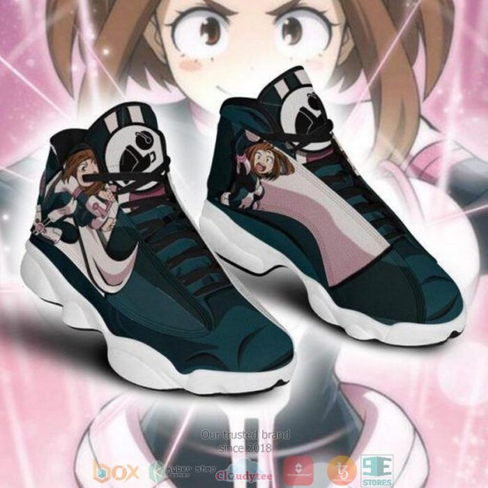 Ochako Uraraka My Hero Academia Anime A114 Air Jordan 13 Sneaker Shoes