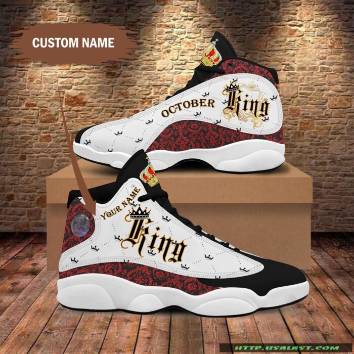 October King Custom Name Air Jordan 13 Sneaker