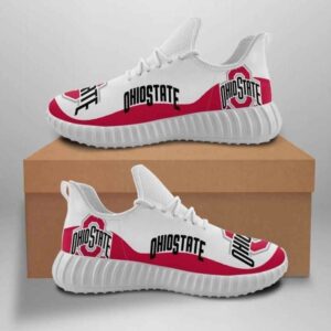 Ohio State Buckeye Yeezy Boost Shoes Sport Sneakers Yeezy Shoes