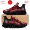 Ohio State Buckeyes NCAA Personalized Black Mix Red Max Soul Shoes