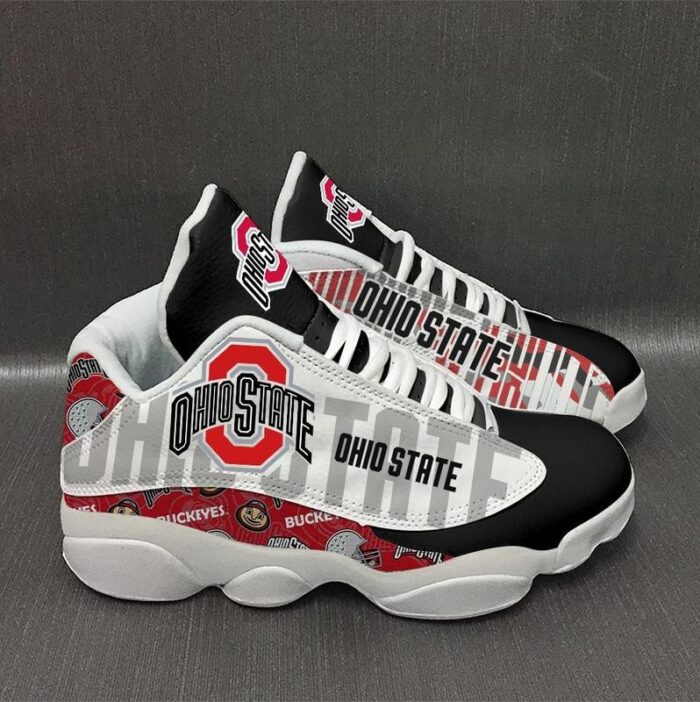 Ohio State Buckeyes Ncaa Ver 2 Air Jordan 13 Sneaker