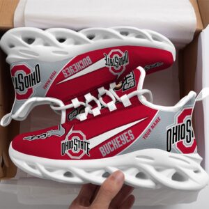 Ohio State Buckeyes Personalized Luxury NCAA Max Soul Shoes