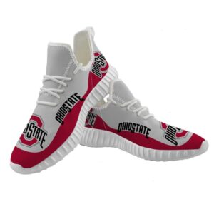 Ohio State Buckeyes Sneakers Big Logo Yeezy Shoes