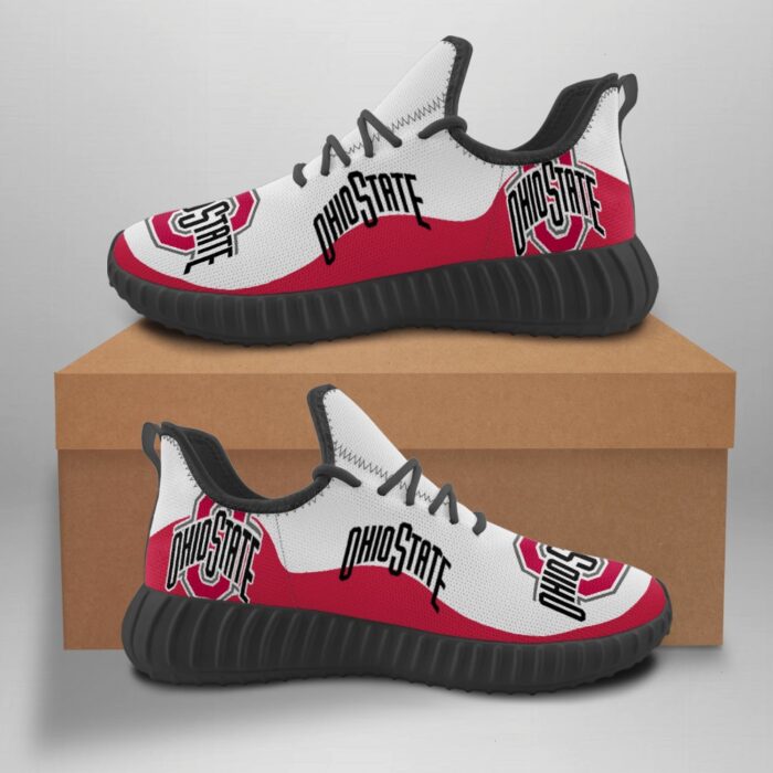 Ohio State Buckeyes Unisex Sneakers New Sneakers Custom Shoes Football Yeezy Boost