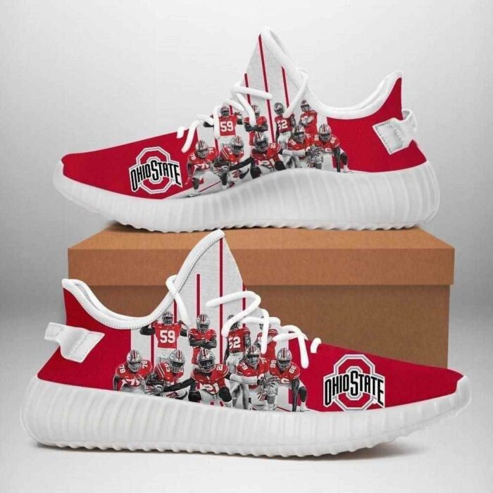 Ohio State Buckeyes Yeezy Boost Shoes Sport Sneakers