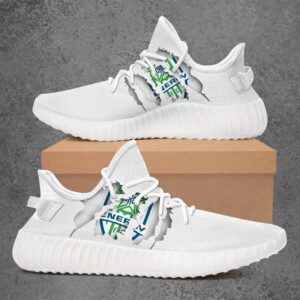 Oklahoma City Energy Us Open Cup Yeezy White Dek8X Shoes Sport Sneakers Yeezy Shoes