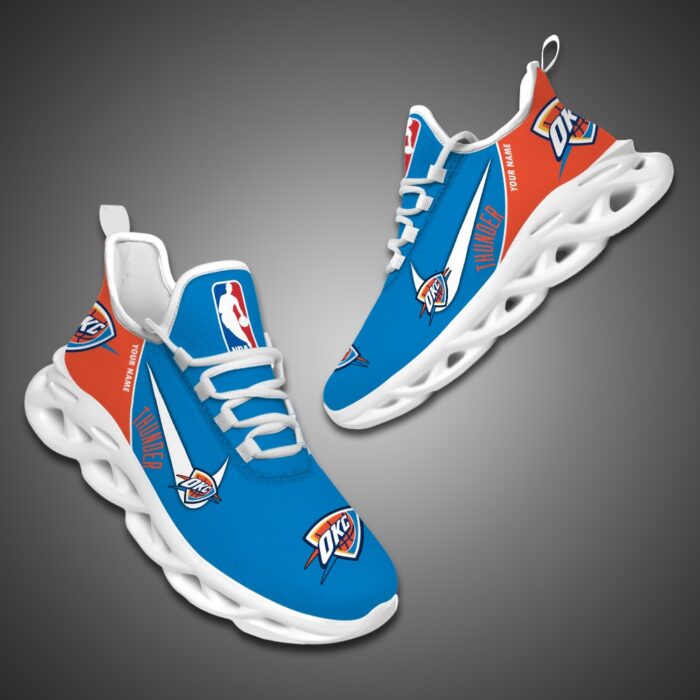 Oklahoma City Thunder Personalized NBA Max Soul Shoes