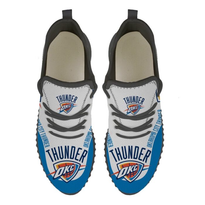 Oklahoma City Thunder Sneakers Big Logo Yeezy Shoes