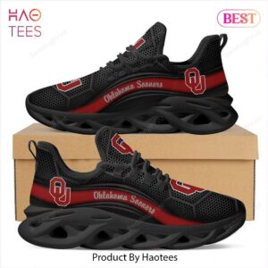 Oklahoma Sooners NCAA Black Color Max Soul Shoes