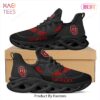 Oklahoma Sooners NCAA Black Mix Red Max Soul Shoes Fan Gift
